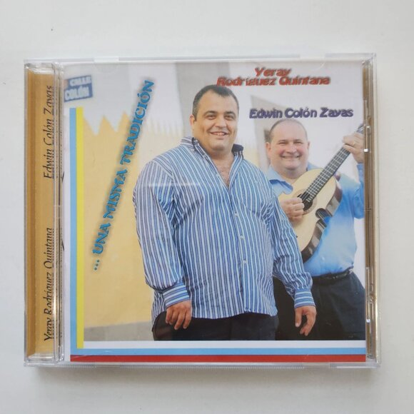 Una Misma Tradición CD By Yeray Rodríguez Quintana & Edwin Colón Zayas *SIGNED* - Picture 1 of 8